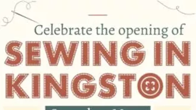 Image: Opening Day: Sewing in Kingston
