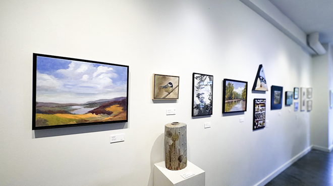 Image: Opening Reception: Art Studio Views Preview Exhibit at Betsy Jacaruso Gallery