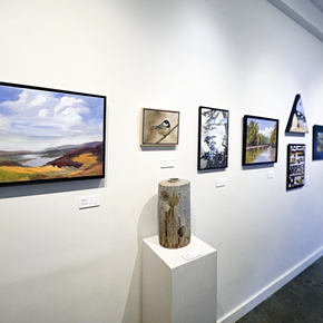 Image: Opening Reception: Art Studio Views Preview Exhibit at Betsy Jacaruso Gallery