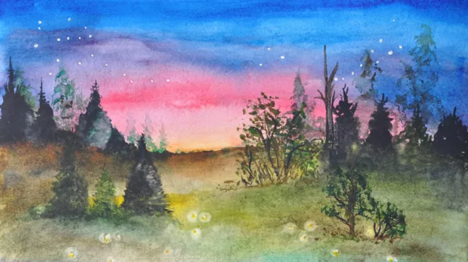 Image: Opening Reception for Guest Artist Sally Tiska Rice at Gallery North April 4th