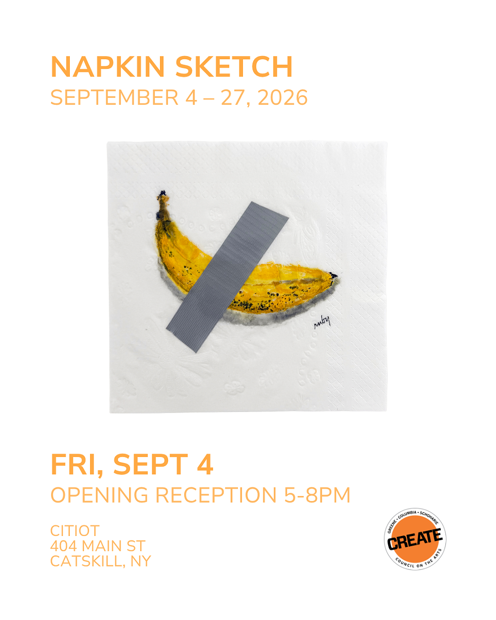 CREATE Council on the Arts - Napkin Sketch Opening Reception 9-4-2026