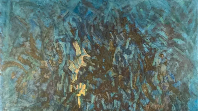 Image: Opening Reception, Renee Samuels Art at Woodstock Byrdcliffe Guild Members' Show
