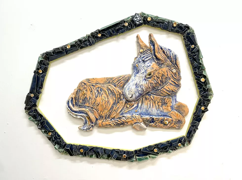 Love, Serve, Remember - 2025  porcelain, stoneware, glaze, gold luster