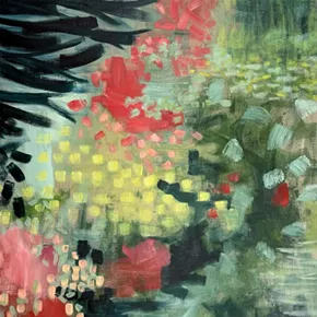 Image: OPENING 'Tout Va Bien Avec Les Rayures': New Paintings by Anne Sanger