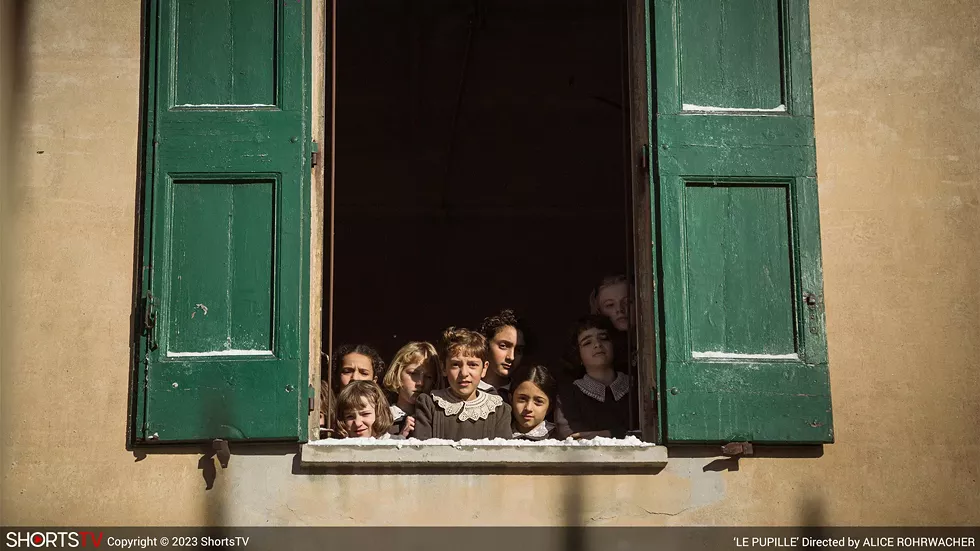 A still from the 39-minute Oscar-nominated short, "Le Pupille."
