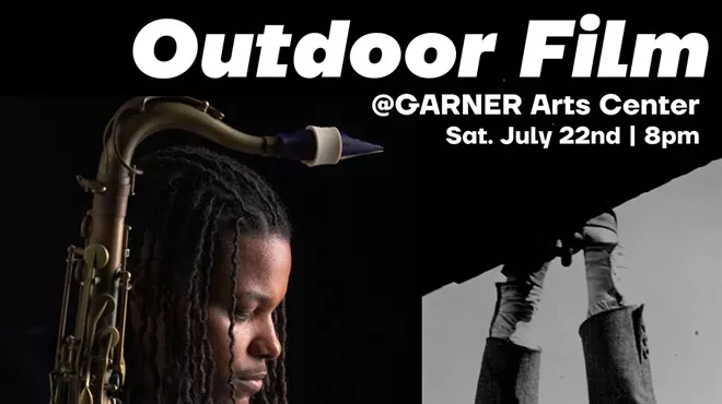 Image: Outdoor Film @GARNER Arts Center