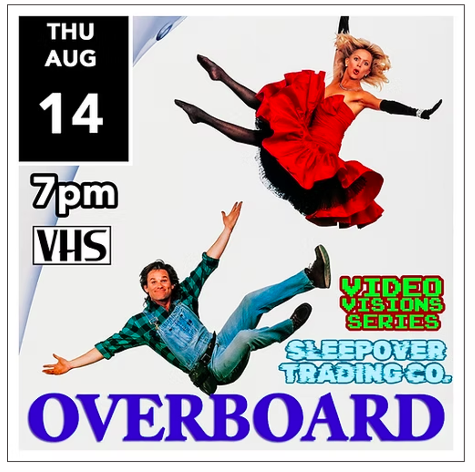 Overboard on VHS!