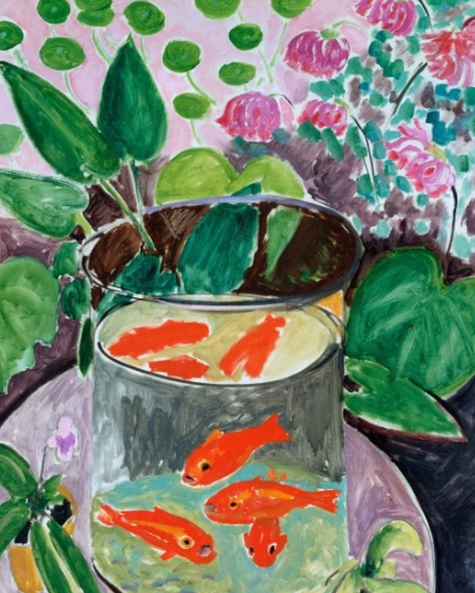 Henri Matisse, 'Goldfish', 1912, detail