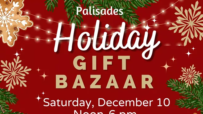 Image: Palisades Holiday Gift Bazaar- Dec 10