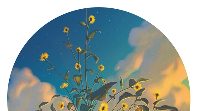Parting Shot: Lachlan Herrick’s Silverleaf Sunflower illustration