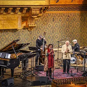 Image: PAUL WINTER CONSORT: OUR AMERICAN JOURNEY, IN CELEBRATION &ndash; LIVE AT MUSIC MOUNTAIN JULY 4TH