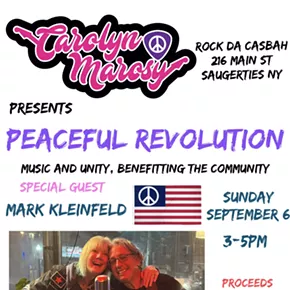 Image: Peaceful Revolution with Carolyn Marosy