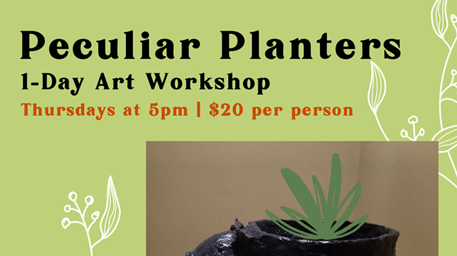 Image: Peculiar Planters in Paper Mache with Kim Baglieri