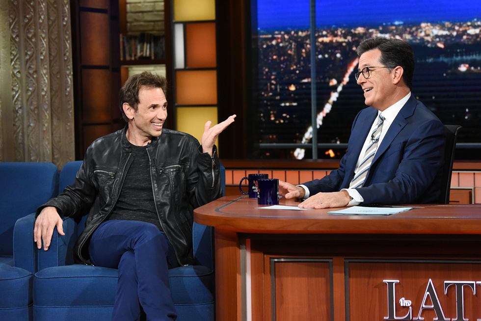 The Late Show with Stephen Colbert and guest Paul Mecurio