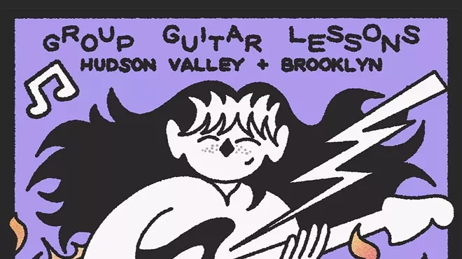 Image: Play Like A Girl; Group Guitar Lessons