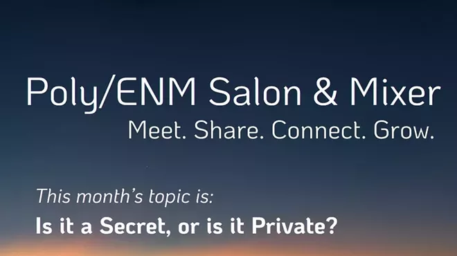 Image: Poly/ENM Salon & Mixer: Is it a Secret, or is it Private?