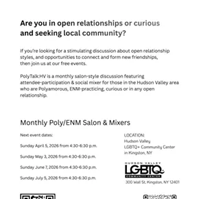 Image: Poly/ENM Salon & Mixer Meet. Share. Connect. Grow.