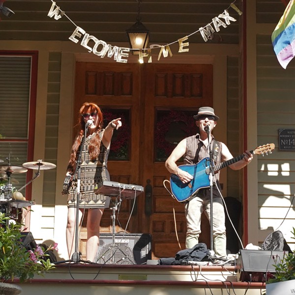 Frenchy and the Punk perform at PorchFest in Poughkeepsie