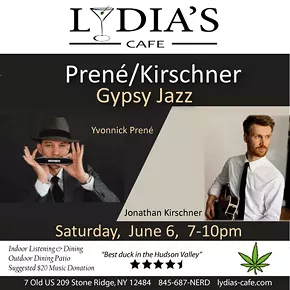 Image: Pren&eacute;/Kirschner Gypsy Jazz