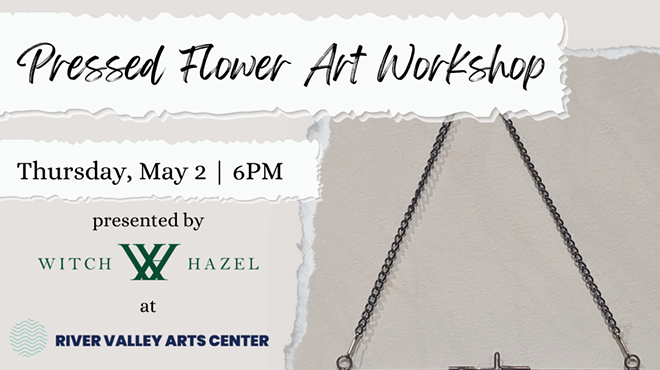 Image: Pressed Flower Art Workshop