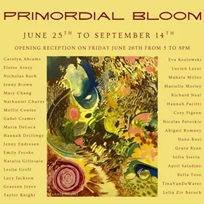 Image: Primordial Bloom Opening Reception