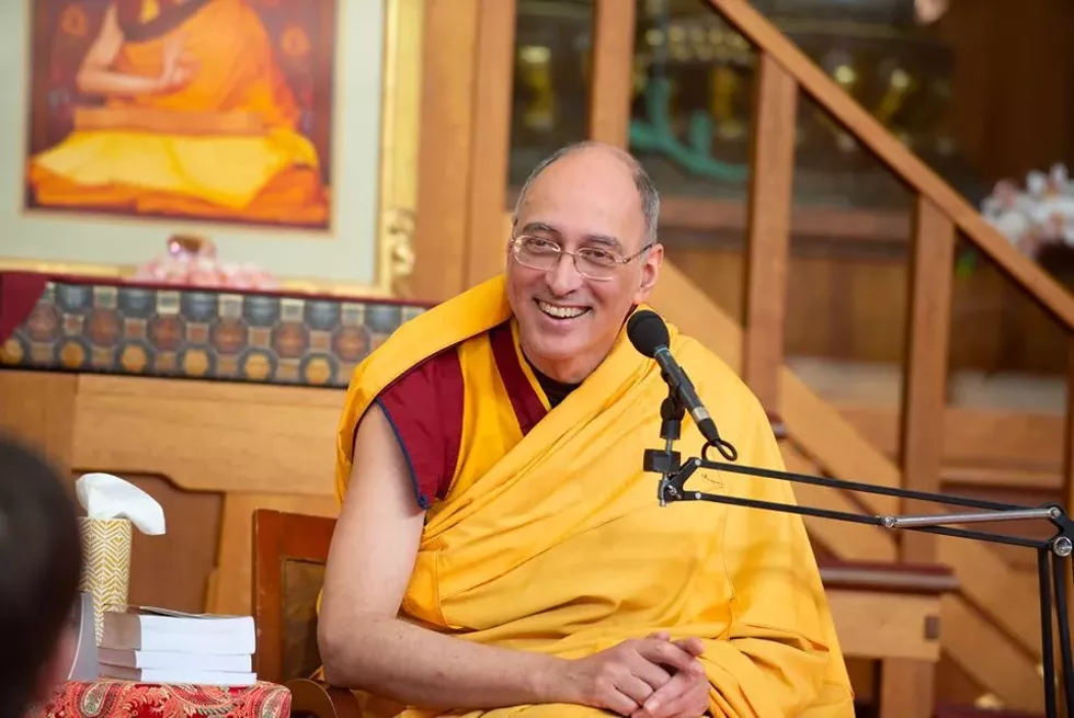 Buddhist Monk Gen Samten Kelsang