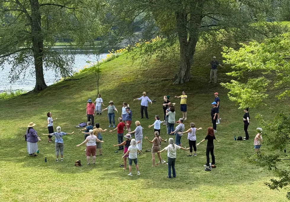 Qigong for Springtime at Innisfree