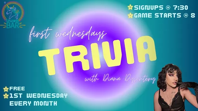 Image: Queer Trivia Wednesdays with Diana Dysentery