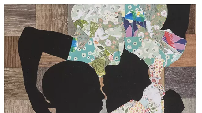 Image: "quiet as it's kept" Contemporary Black Art Exhibition