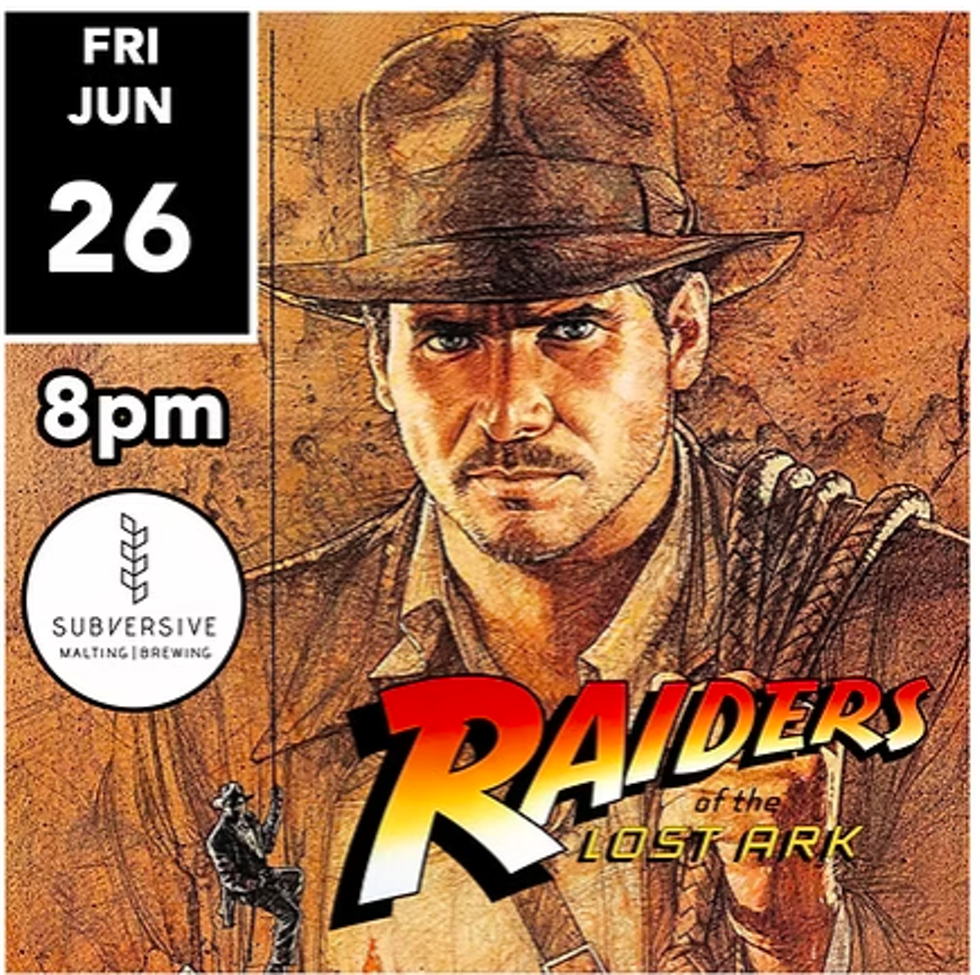 RAIDERS OF THE LOST ARK @ SUBVERSIVE