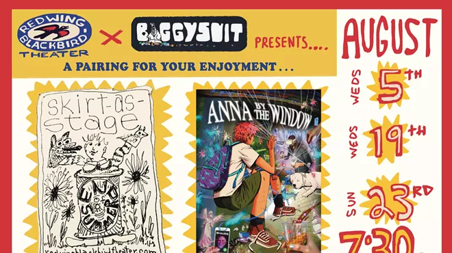 Image: Redwing Blackbird Theater Hosts Local Film Screening and Skirt-As-Stage Puppet Show