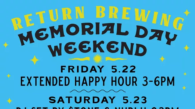 Image: RETURN BREWING MEMORIAL DAY WEEKEND