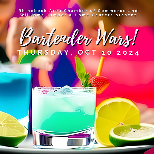 Rhinebeck Chamber's 7th Annual Bartender Wars