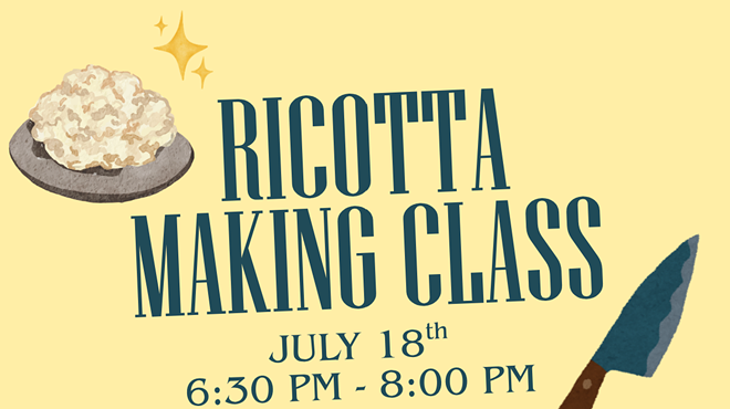 Image: Ricotta Making Class