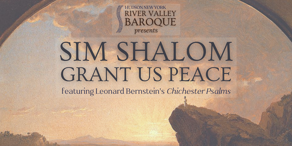Image: River Valley Baroque presents Sim Shalom: Grant Us Peace
