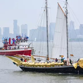 Image: Riverkeeper Fish Migration Celebration: Hudson River Flotilla