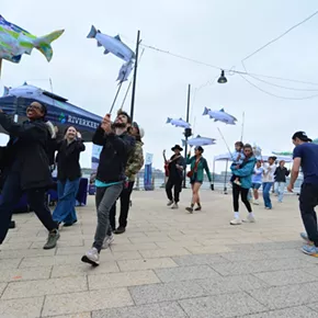 Image: Riverkeeper Fish Migration Celebration: Welcoming of the Fish