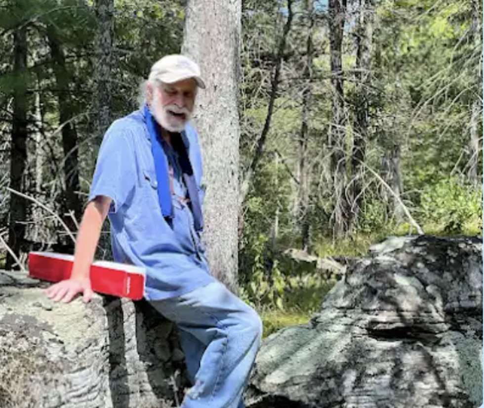 Dr. Bob Titus on Spiral House Park trail