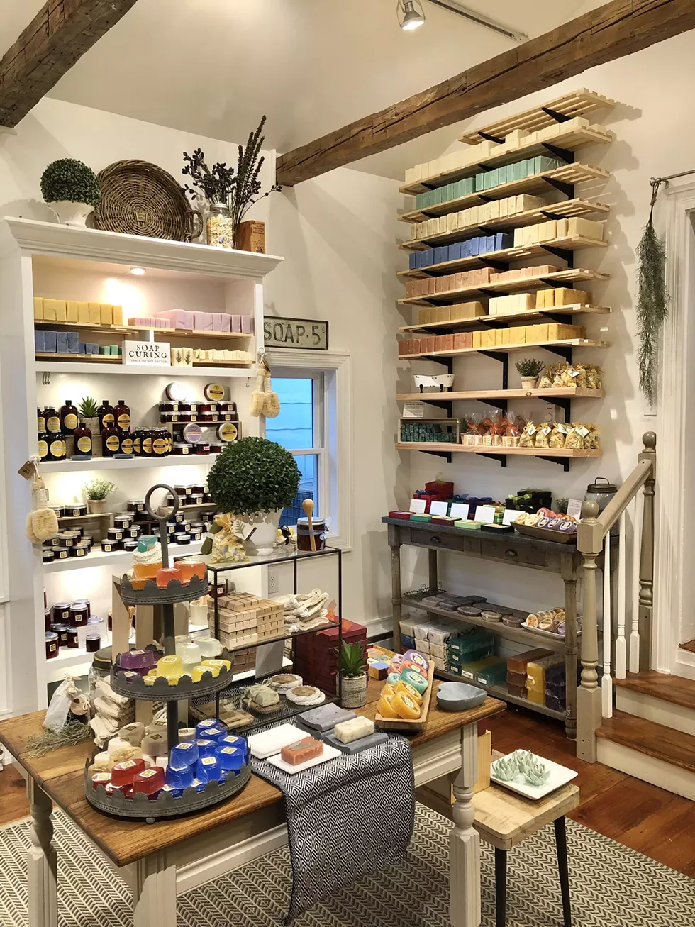 The Soap Room at Rosner Soap in Sugar Loaf, NY