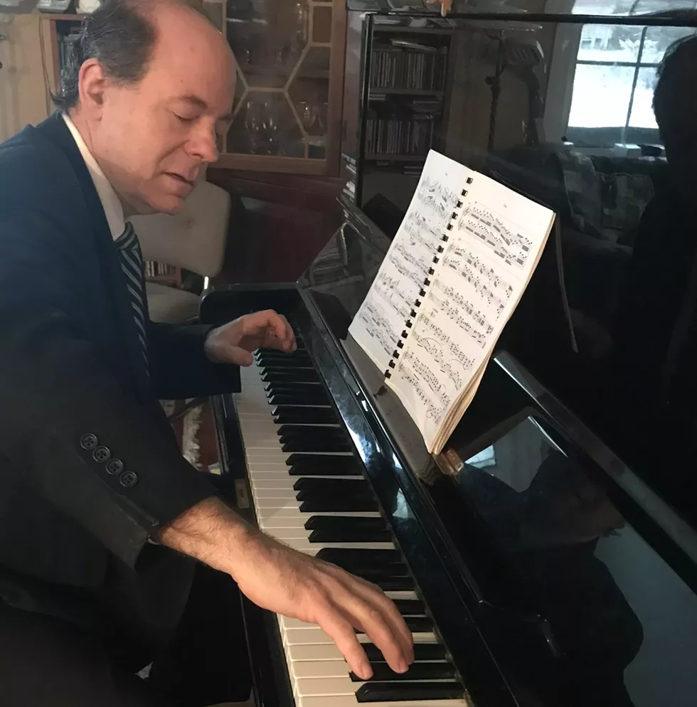 Composer and pianist Michael Gallagher