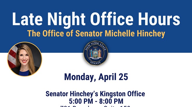 Image: Senator Hinchey&rsquo;s Staff Late Night Office Hours - Kingston