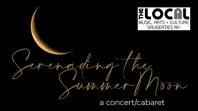 Image: "Serenading the Summer Moon" - a cabaret / concert with Vira Slywotzky and David Sytkowski