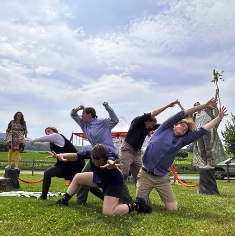 Rooted Voyageurs bring "A Midsummer NIght's Dream" to Millbrook Vineyards & Winery.