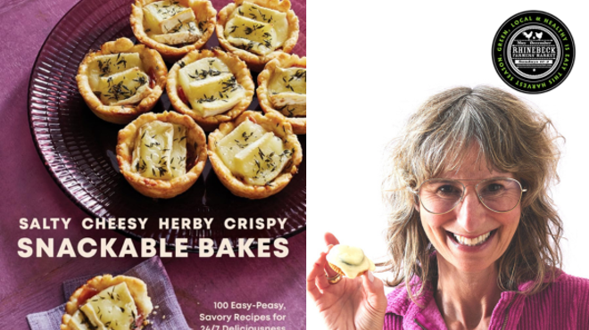 Image: Signings at the Market: Jessie Sheehan, SALTY, CHEESY, HERBY, CRISPY SNACKABLE BAKES