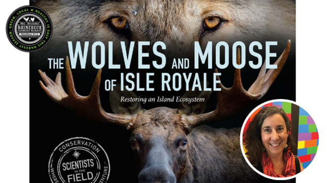 Image: Signings at the Market: Nancy F. Castaldo - THE WOLVES AND MOOSE OF ISLE ROYALE