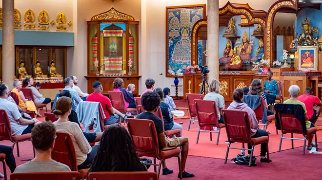 Image: Silent Meditation Retreat in Upstate New York USA