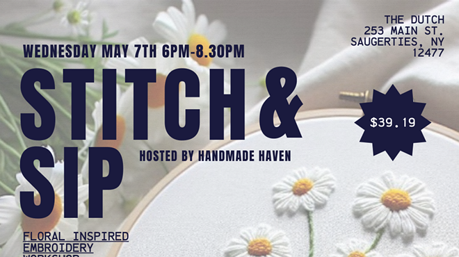 Image: Sip and Stitch at The Dutch!