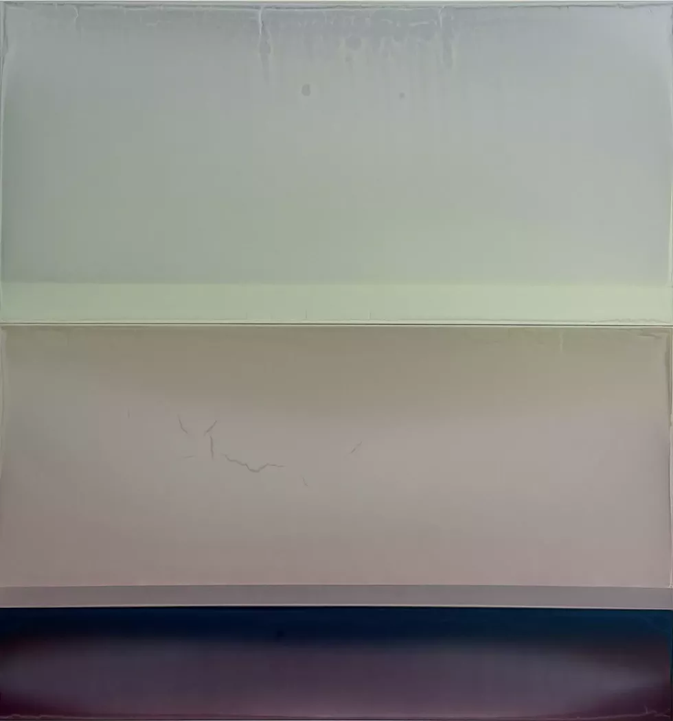 Susan English, Of Earth, 2025, tinted polymer on Dibond, 51 x 48 inches