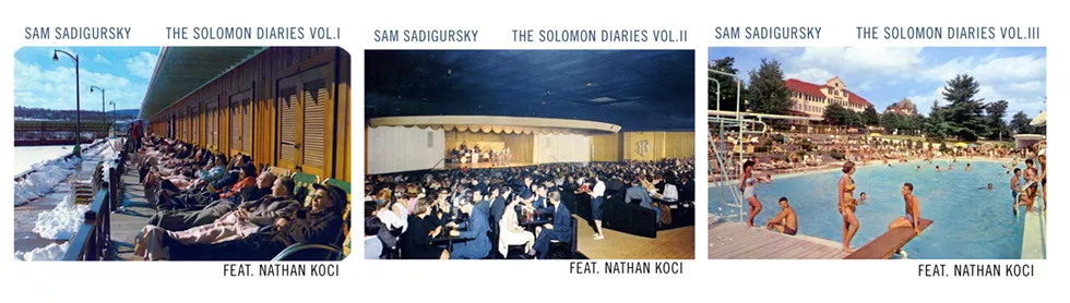 SOLOMON DIARIES ALBUM COVERS