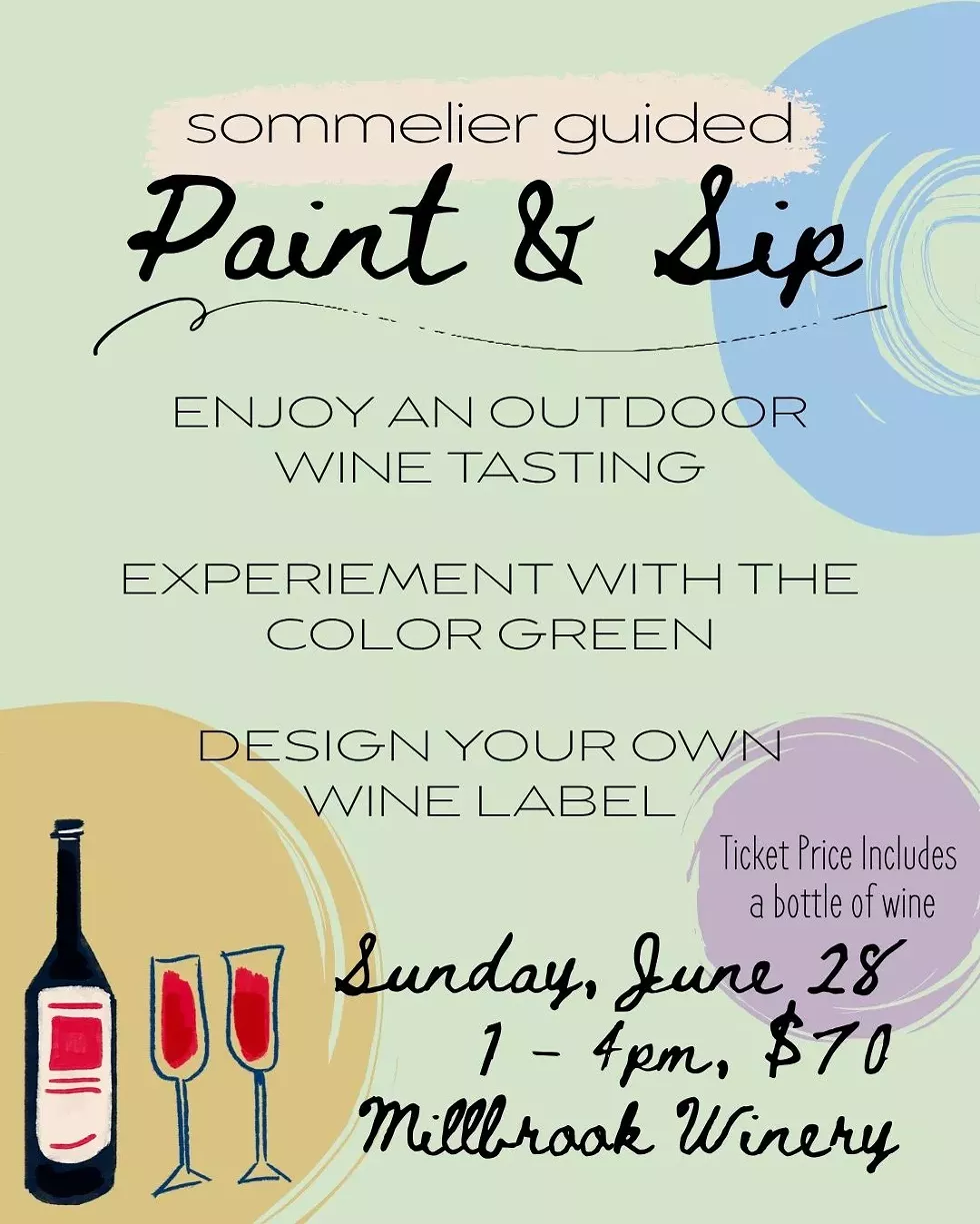 Sommelier Guided Paint & Sip